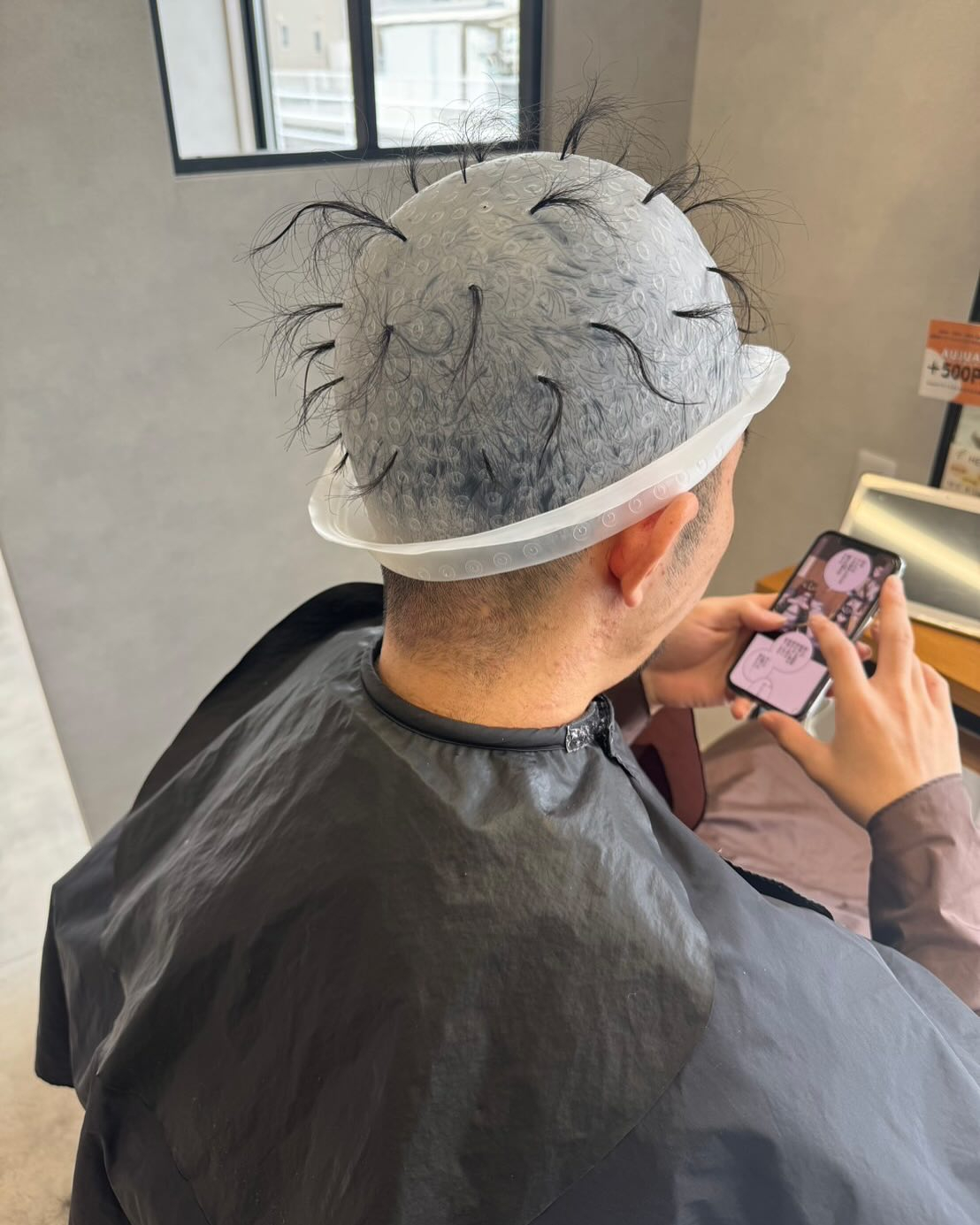 メンズパーマ×ハイライト☆