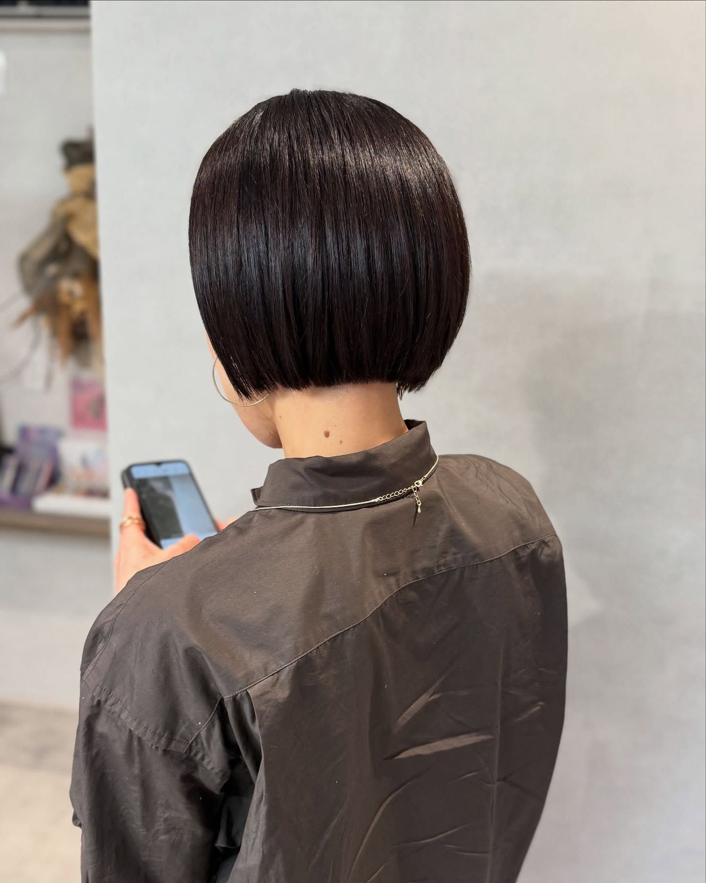 スッキリまとまるショートボブ