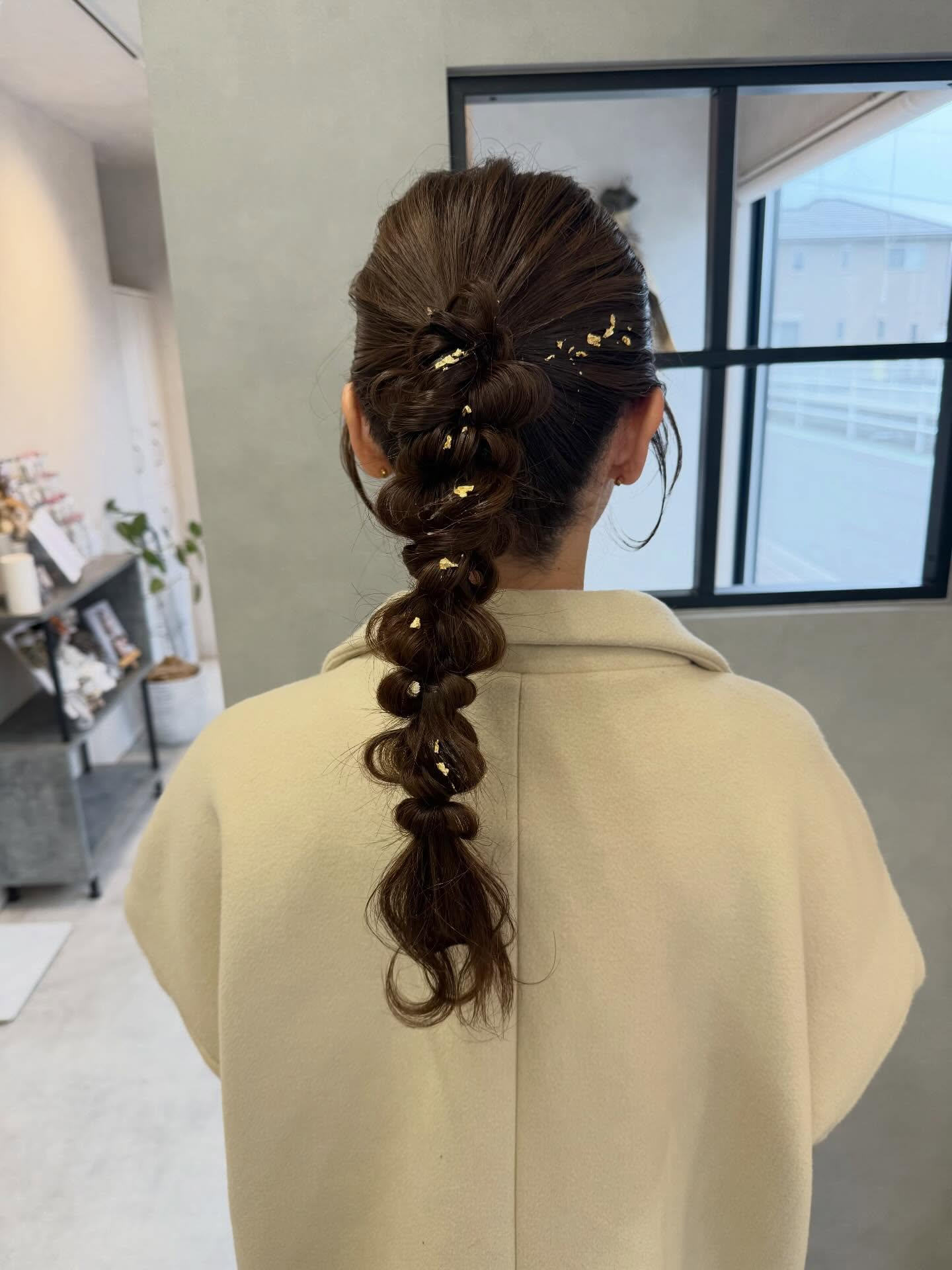 編みおろしアレンジ