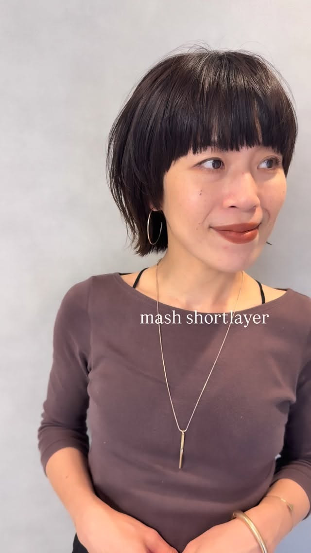 マッシュショートレイヤー